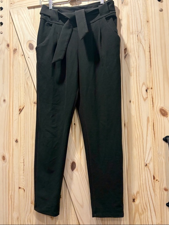 Cokluch Pants - Cokluch High-Waist Tie-Belt Women's Pants